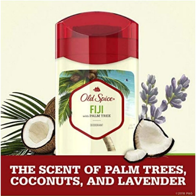 Lăn khử mùi OLD SPICE FIJI with PALM TREE ( 85g ) Hàng Mỹ.