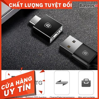 Đầu chuyển OTG USB Type C sang USB Full size Baseus (TYPE C Male to USB Female Cable Adapter Converter)