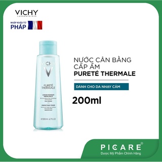 Nước cân bằng dành cho da nhạy cảm Vichy Pureté Thermale Perfecting Toner Sensitive Skin 200ml