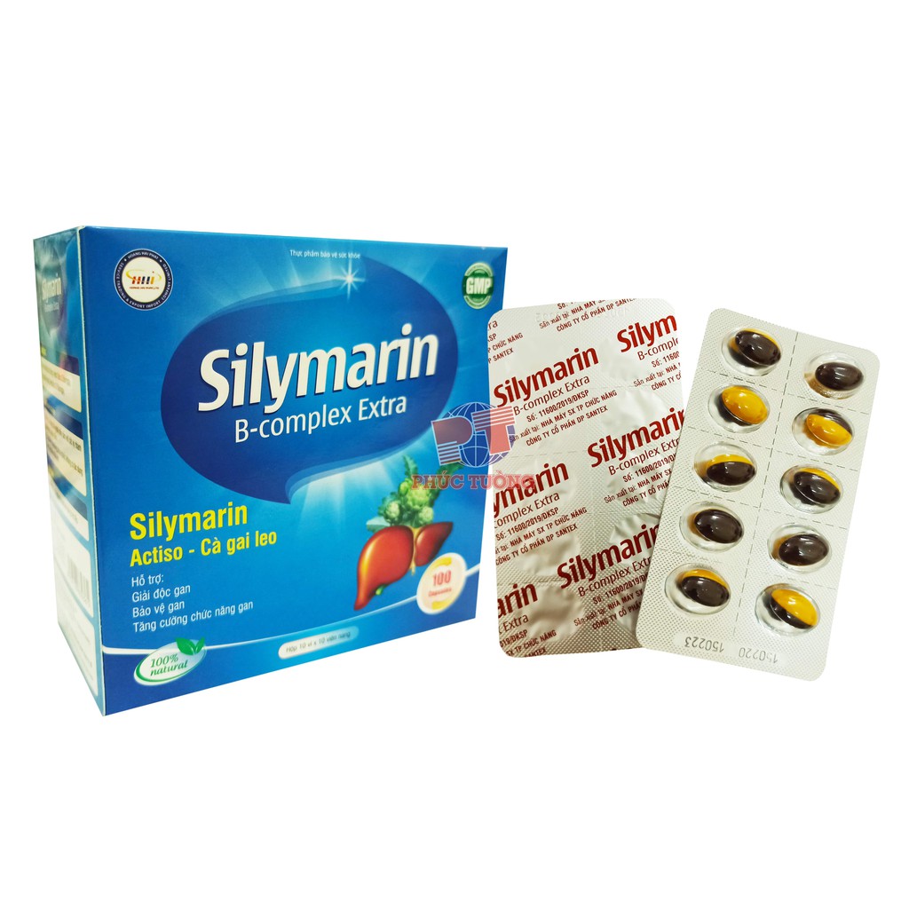 Silymarin B-Complex Extra hỗ trợ tăng cường chức năng gan hiệu quả