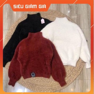 Áo len nữ lông thỏ siêu mịn