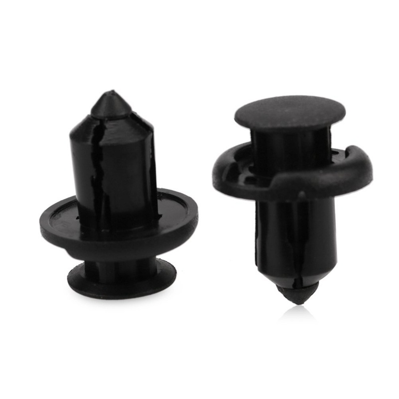 FENDER Set 40 Đinh Tán Nhựa Loại Đẩy 10mm Và Một Dụng Cụ Tháo Gỡ Chốt Cài