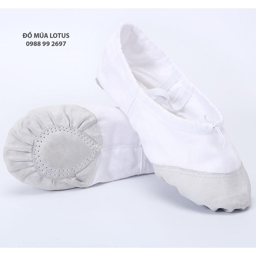 Giày múa ballet nam nữ - giày múa bale văn nghệ  Đồ Múa Lotus