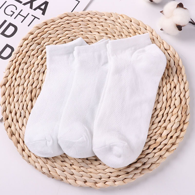 [THÔNG HƠI - KHÁNG KHUẨN] Combo gồm 15 đôi tất cổ ngắn thông hơi cao cấp mềm mại kháng khuẩn không hôi chân