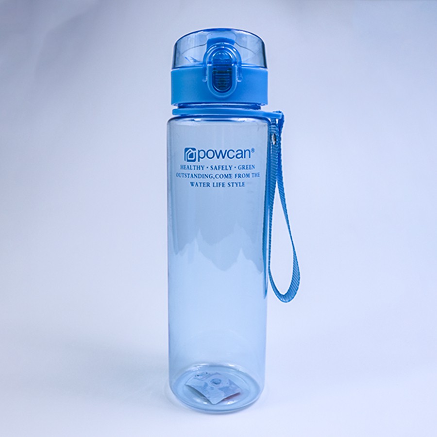 Bình Nước Thể Thao Tập Gym, 500ML Có Lắp Khóa Tiện Lợi ( Màu Xanh, Đen)