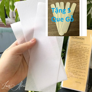 (Hủ To ~700ml Tặng 5 Que Gỗ) Sáp wax lông lạnh Horshion, Wax Gel Lạnh Không Cần Nấu Siêu Tiện Lợi