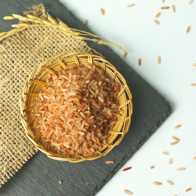 Gạo lứt ăn kiêng, giảm cân GUfoods (1kg) - Lứt huyết rồng / Huyết rồng xát dối / Lứt tím than - Phù hợp Thực dưỡnGUfoods | BigBuy360 - bigbuy360.vn