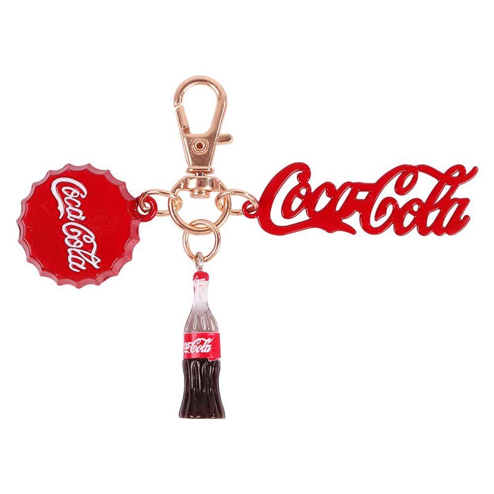 LILYES Móc Khóa Hình Chai Coca Cola Dễ Thương