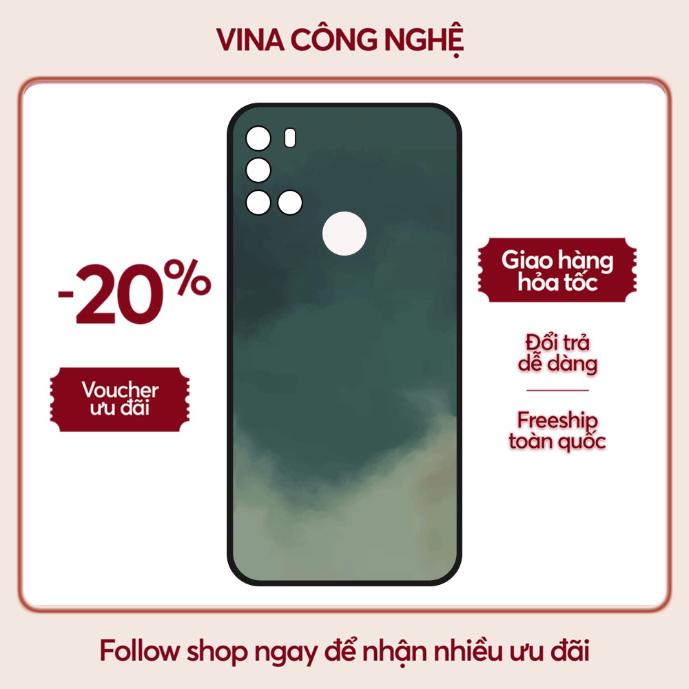 Ốp lưng Vsmart Joy 3/Joy 4/Active 3/Bee 3/....dẻo đen in hình Water Colour