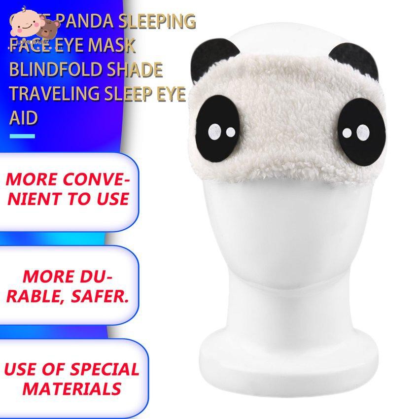 Bịt mắt ngủ hình gấu trúc đáng yêu tiện dụng khi đi du lịch