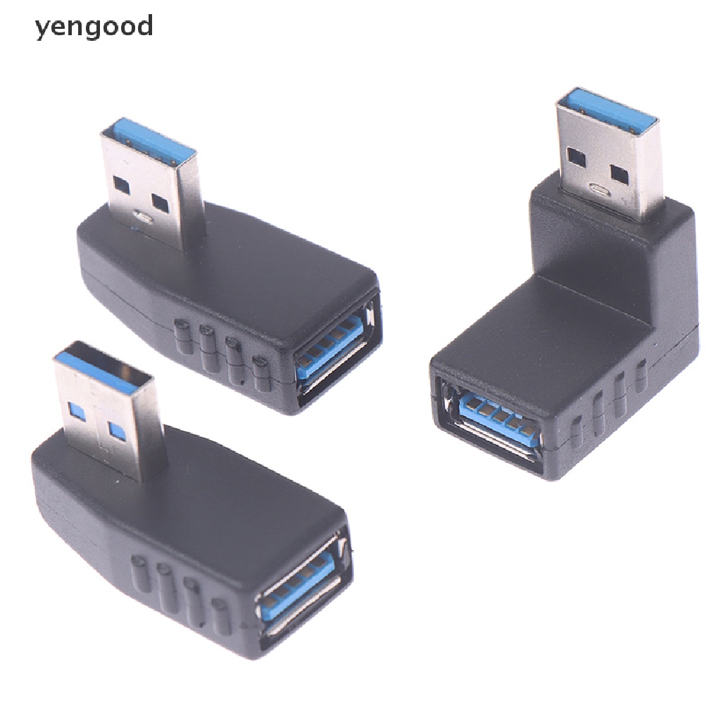 Đầu Chuyển Đổi USB 3.0 Type A M / F 90 Độ Chất Lượng Cao