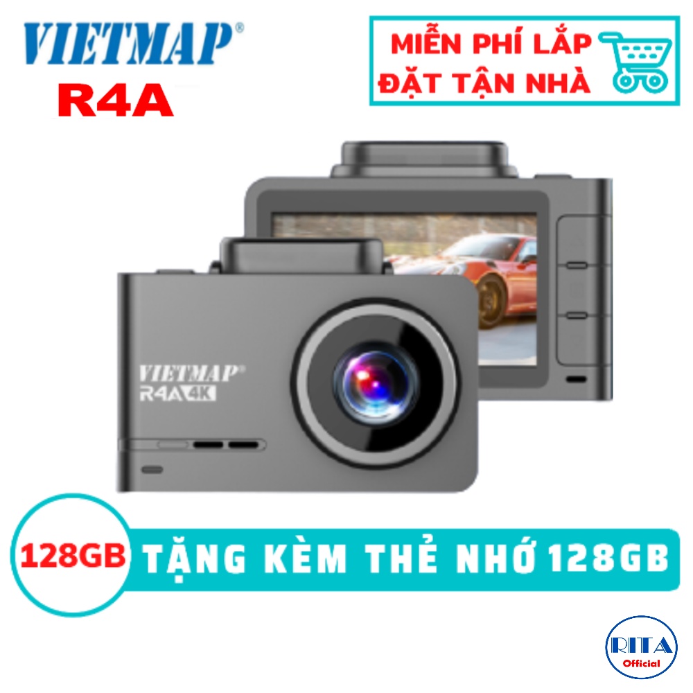 [Kèm Thẻ Nhớ 128Gb] Camera Hành Trình Vietmap R4A [Miễn Phí Lắp Đặt]