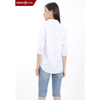 Áo sơ mi thô Nữ TA124C549 GENVIET