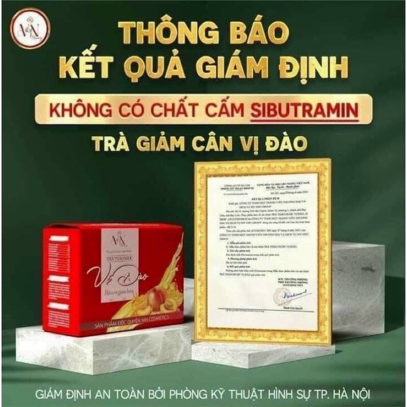 Trà giảm cân vị đào Đông Anh collagen X3 MN Group  Nguyễn Huỳnh Như