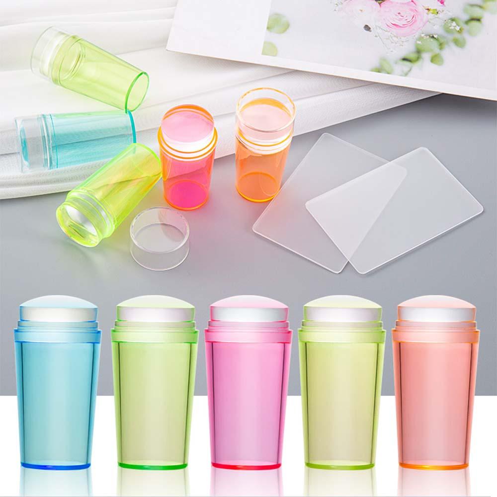 QQMALL Khuôn Silicone In Hoạ Tiết Cho Móng Tay