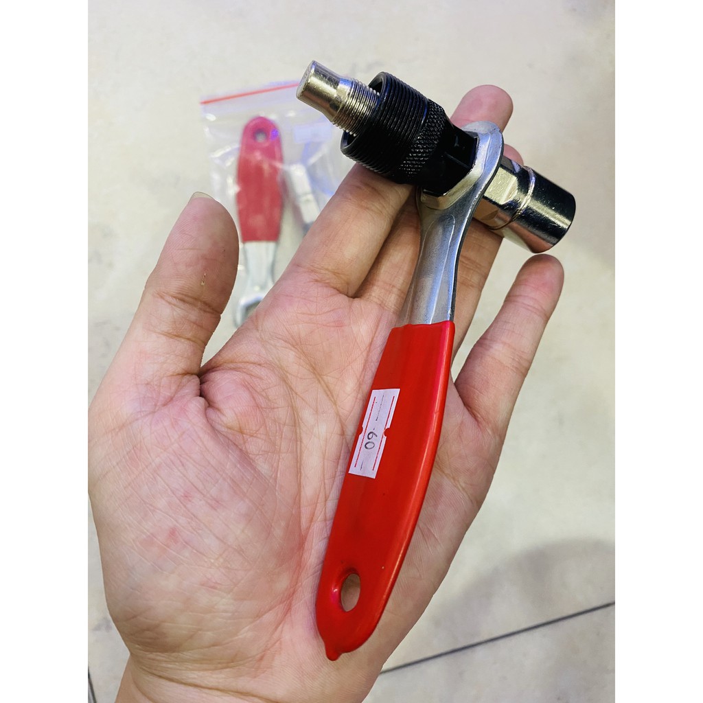 Cảo giò dĩa xe đạp kèm tay vặn - Cảo đùi dĩa xe đạp - Dụng cụ tháo giò dĩa xe đạp