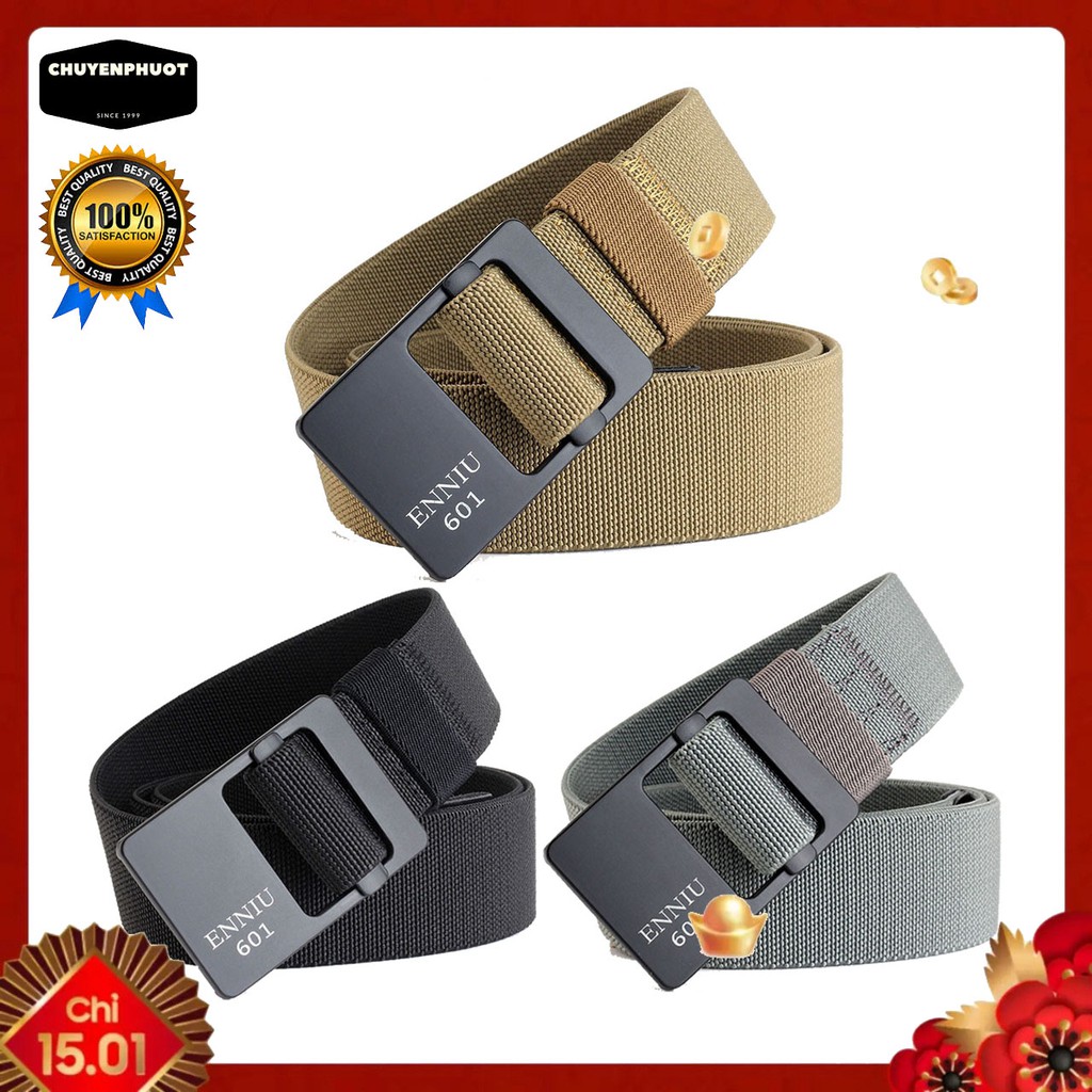 THẮT LƯNG THỜI TRANG VẢI CANVAS THƯƠNG HIỆU ENNIU 14Y 601