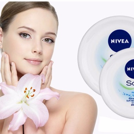 Kem dưỡng ẩm Nivea Soft 200ml cấp ẩm chuyên sâu cam kết nẻ mấy cũng hết. HÀNG CHÍNH HÃNG 100%