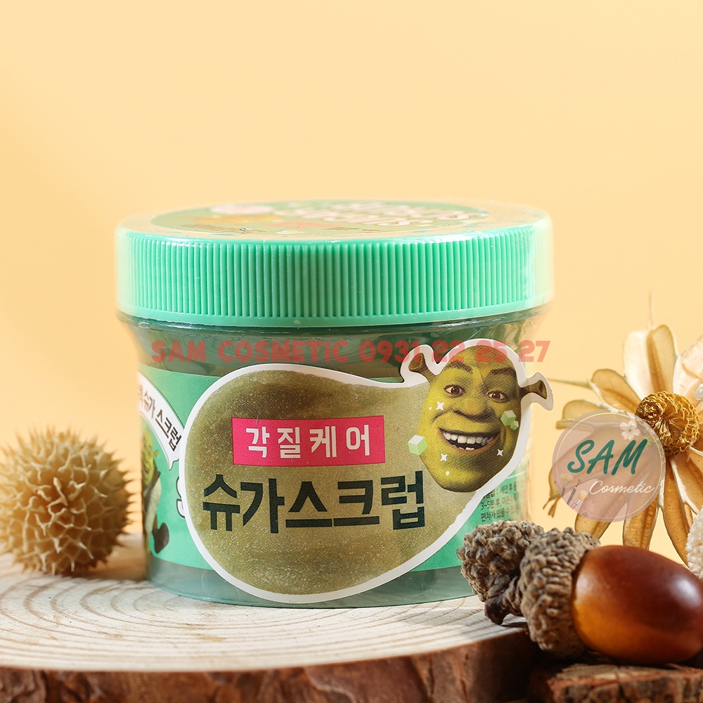 Mặt Nạ Đất Sét Real Shrek Pack - Cica Sugar Scrub | Mặt nạ lột mụn đầu đen Peel Off Shrek Pack Cho Da Dầu Mụn, Mụn Ẩn