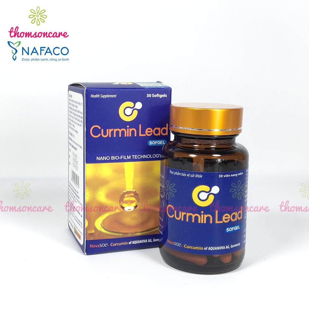 [Mã 66FMCGSALE hoàn 8% xu đơn 500K] Curmin Lead - Hỗ Trợ giảm đau dạ dày từ Novasol Curcumin 167mg | BigBuy360 - bigbuy360.vn