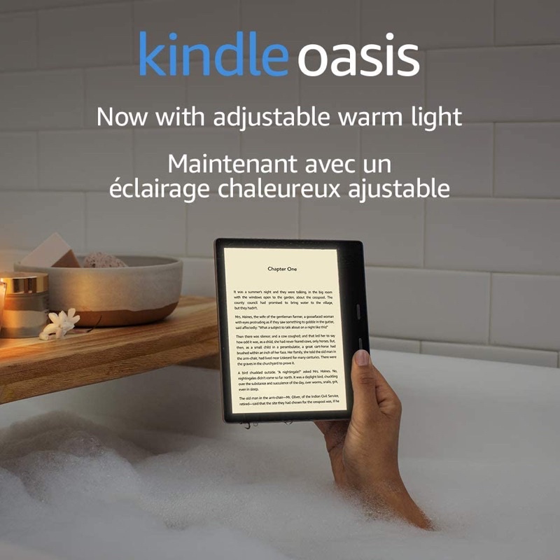 Máy đọc sách chính hãng Kindle Oasis 3 của Amazon