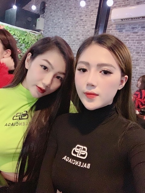 Áo thun tay dài cổ lọ balen chất thun borip cao cấp chuẩn shop | BigBuy360 - bigbuy360.vn