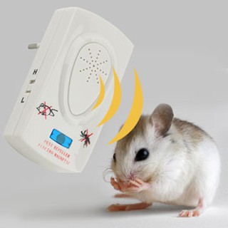 [Điện tử] Máy đuổi chuột Mobicon - Máy đuổi chuột Mouse Repeller- Máy đuổi chuột MOBILCON sóng siêu âm và điện từ