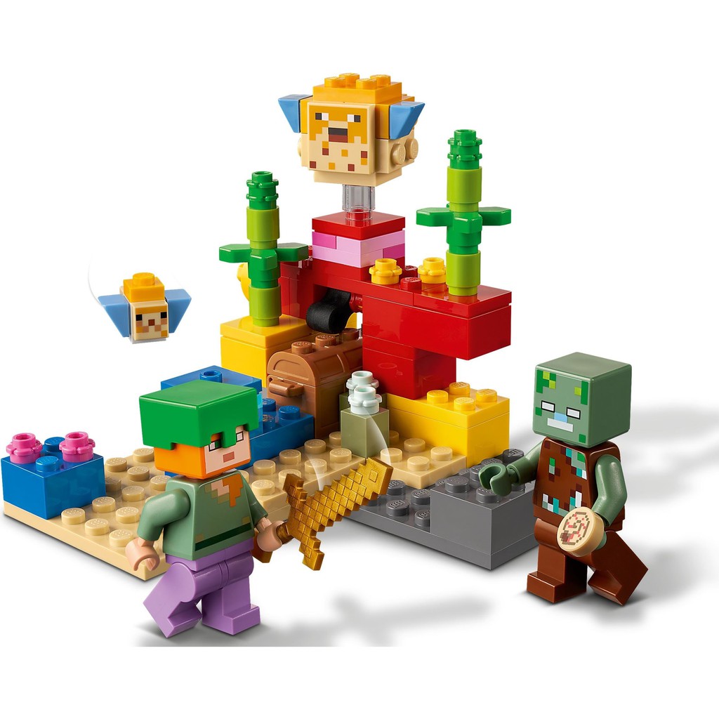 21164 LEGO MineCraft The Coral Reef - Rạn San hô