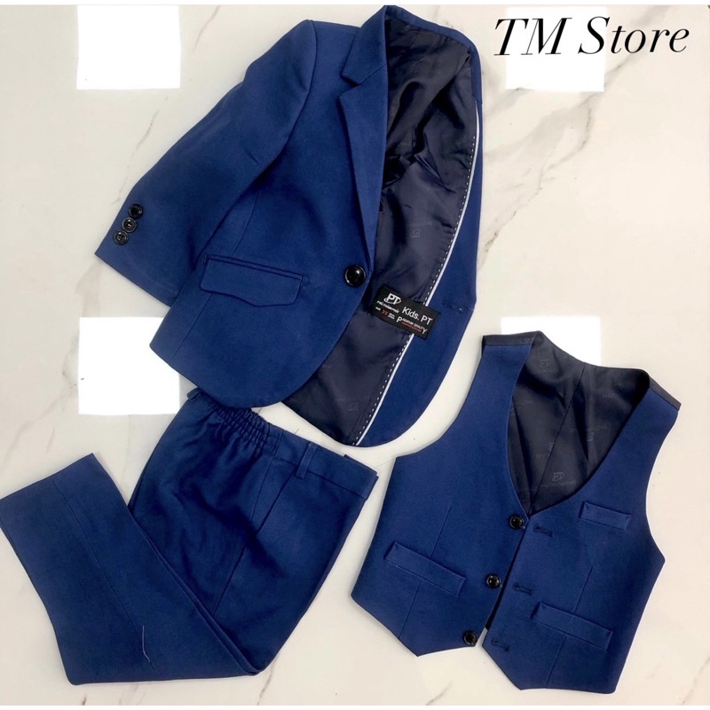 Bộ vest cho bé trai Thiết Kế