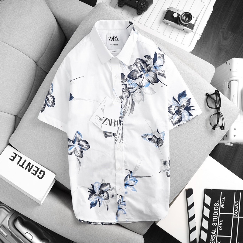 Sơmi nam cao cấp Zara full tem tag