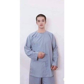 Đồ lam đi chùa #mã freeship xtra rp028# mẫu vạt hò nút bấm