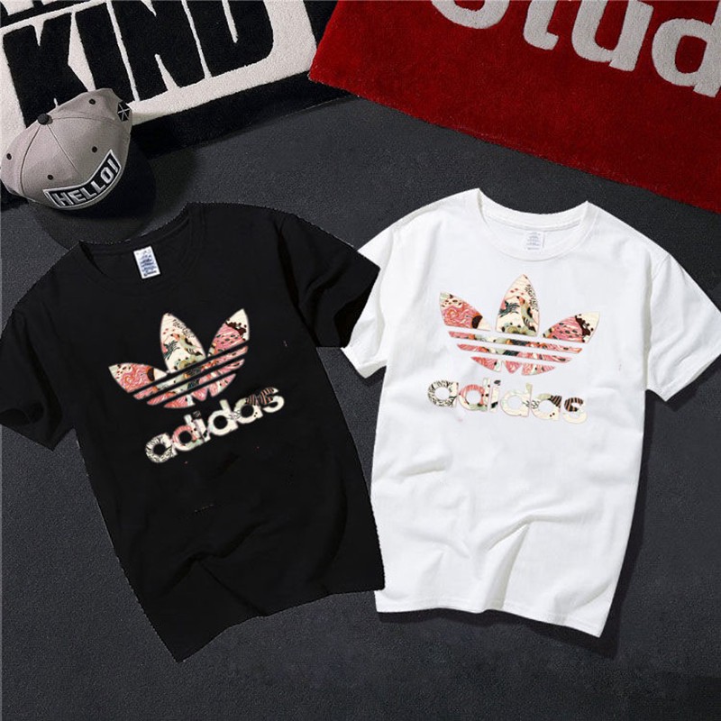 Áo Thun Thể Thao Adidas Chính Hãng 100% Cotton Thời Trang Mùa Hè Cho Nam Và Nữ