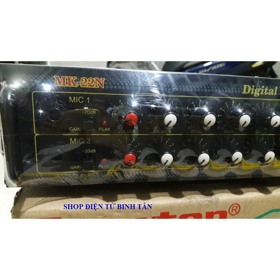 Vang Mixer Karaoke Digital Growton MK-22N