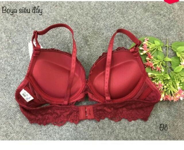 B029♥️ Shop Uy Tín ♥️ [Đồ Lót Nữ] Bộ Đồ Lót Ren Boya Siêu Độn 5cm Chính Hãng mút dày | BigBuy360 - bigbuy360.vn