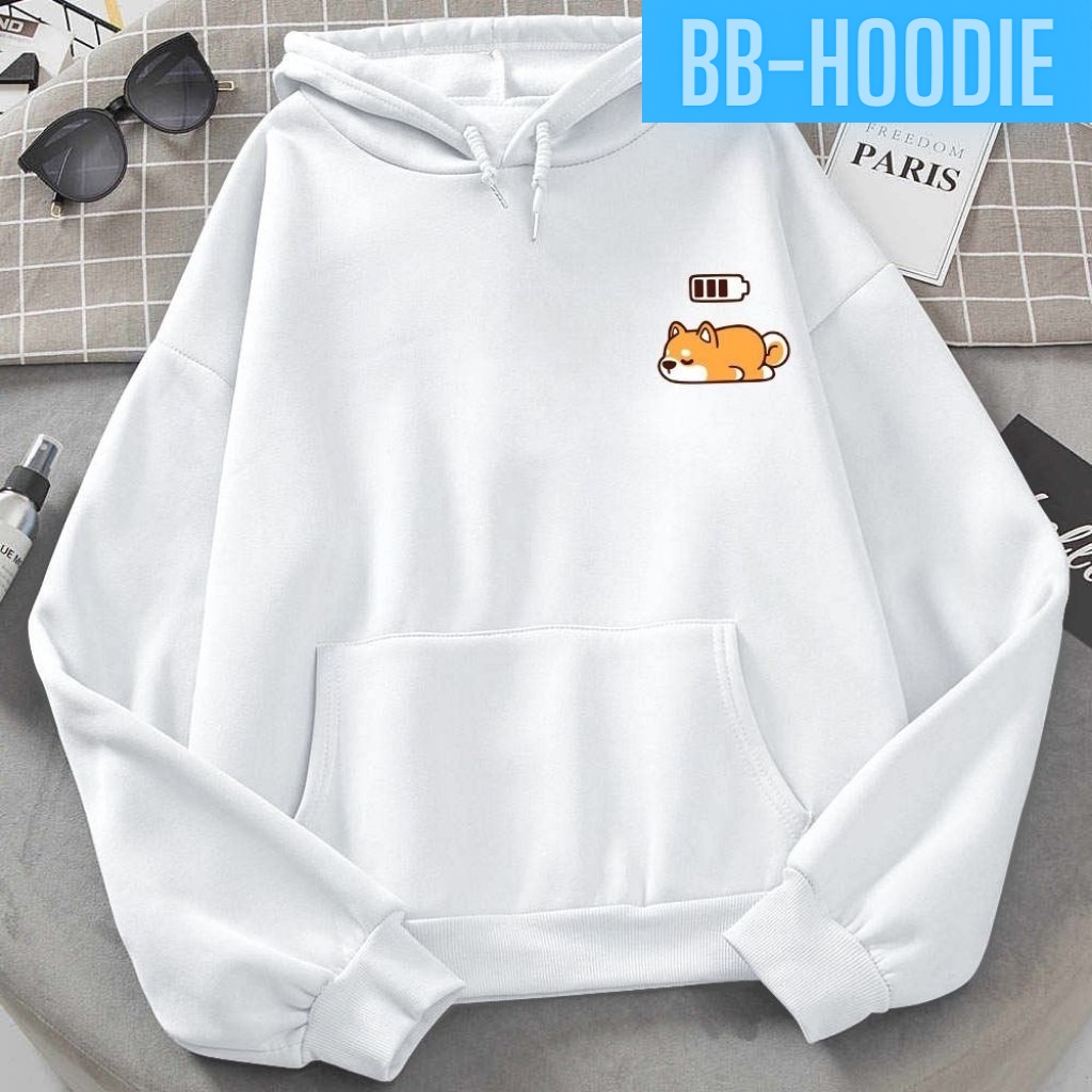 ÁO KHOÁC HOODIE NỈ IN CÚN NGỦ CỰC ĐẸP FORM NAM NỮ ĐỀU MẶC ĐƯỢC