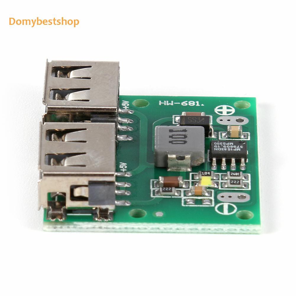 Mô Đun Sạc Hạ Áp 9v 12v 24v Xuống 5v 3a Dc-Dc Hai Cổng Usb