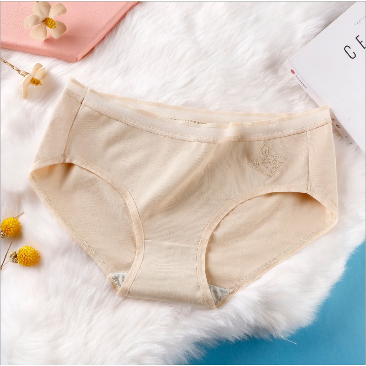 [Mã 12FASHIONSALE1 giảm 10K đơn 50K] Quần lót nữ cotton viền in nổi kháng khuẩn có chọn size chọn màu QL06 | BigBuy360 - bigbuy360.vn