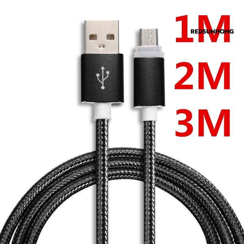 Dây cáp sạc nhanh với cổng micro USB chuyên dụng cho android Samsung 1 / 2 / 3m