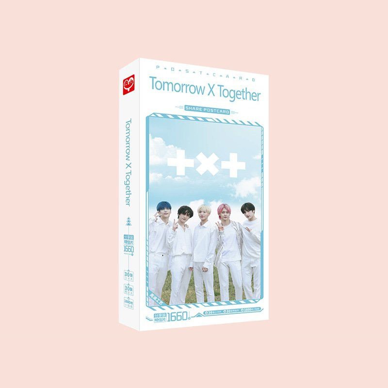 Hộp ảnh postcard TOMORROW X TOGETHER TXT mẫu mới 1660 ảnh