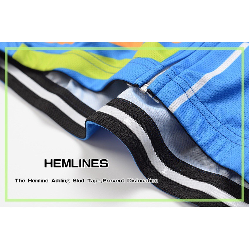 Áo Đạp Xe Tay Ngắn Mau Khô Phong Cách Mới Dành Cho Nam