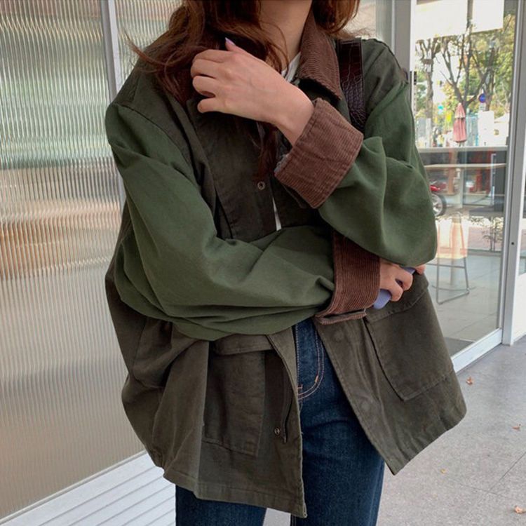 Áo Khoác Dáng Rộng Phong Cách Hàn Quốc Thời Trang Mới 2023 Cho Nữ