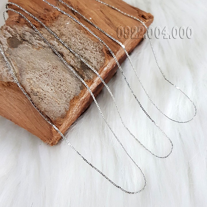 Dây chuyền mạ vàng cỡ nhỏ phù hợp cho cả nam và nữ DZ1800.