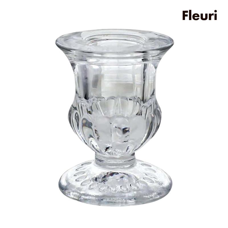 Giá Đỡ Nến Trong Suốt Dùng Trang Trí Phòng Khách / Tiệc Cưới