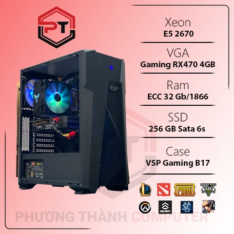 Thùng Máy Xeon E5 2670 | BigBuy360 - bigbuy360.vn