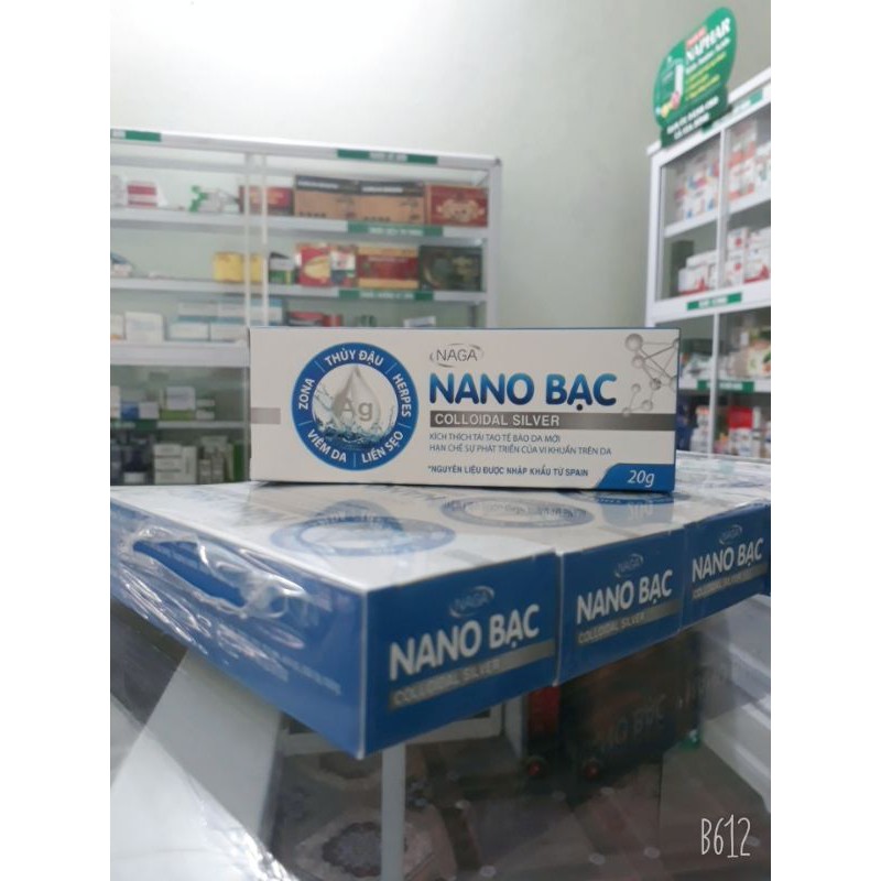 Kem bôi nano bạc