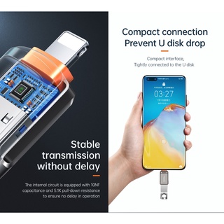 MCDODO Cáp Chuyển Đổi Usb 3.0 Sang Type C Cho Iphone 12 Pro Max Macbook Pro Tablet Samsung Android