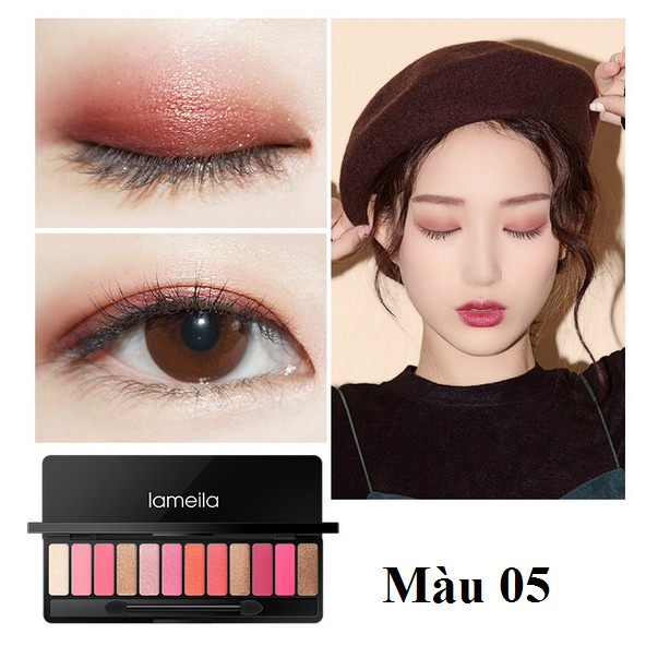 B4 Bảng phấn mắt 12 ô màu Lameila 1111 Play Color Eyes