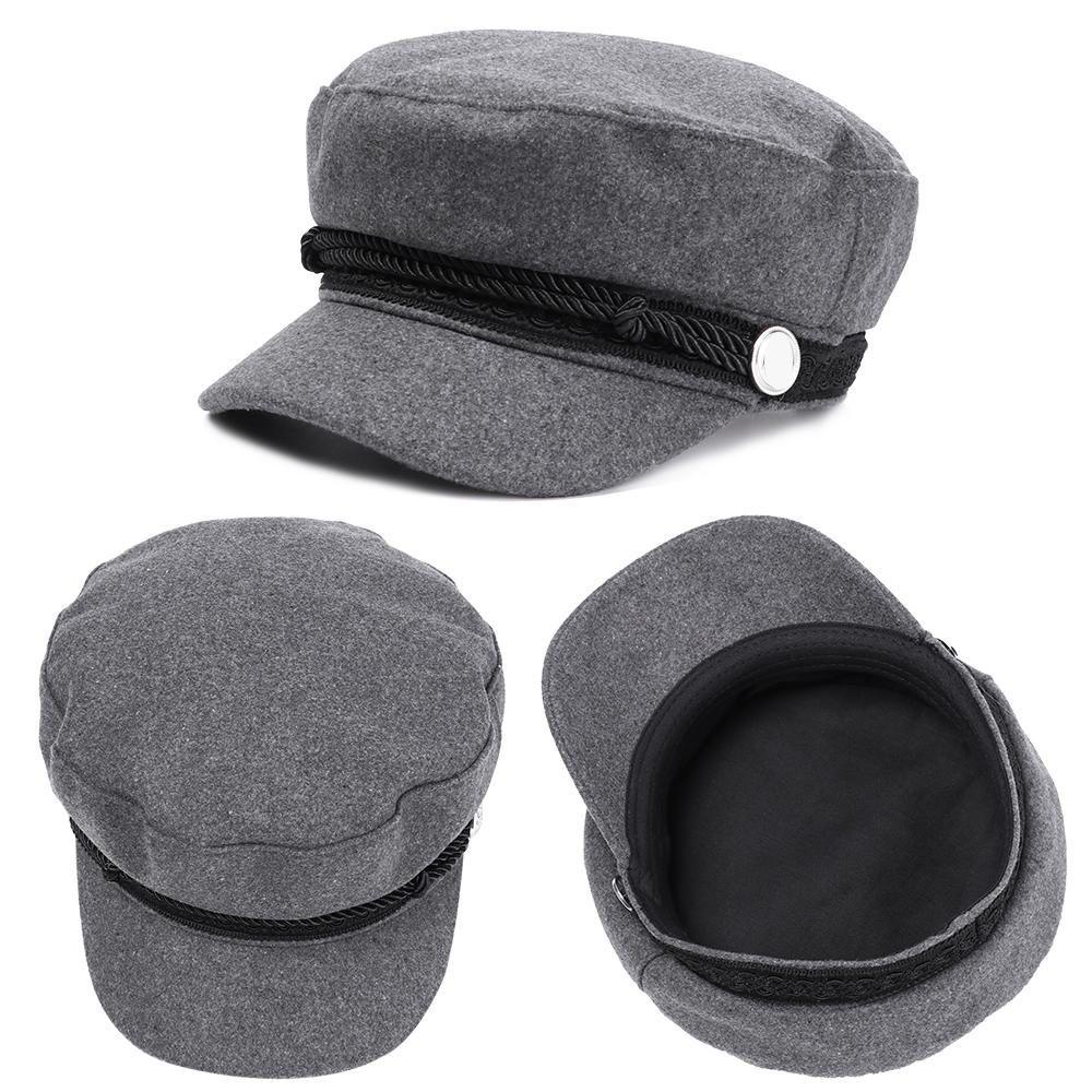 Mũ Beret Vải Nỉ Phong Cách Thủy Thủ Thời Trang Mùa Thu Cho Nam Và Nữ