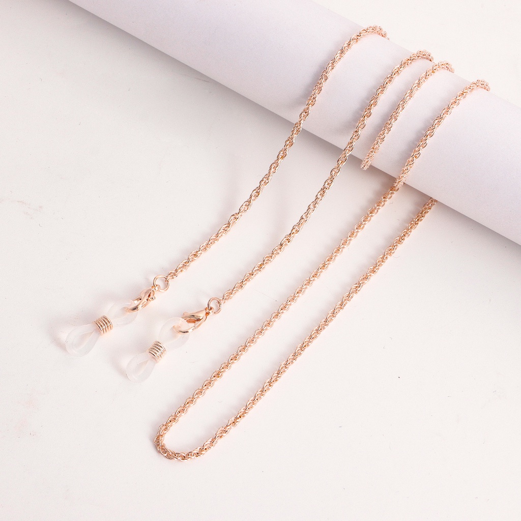 Dây Xích Kim Loại Đeo Kính Chống Trượt Thời Trang