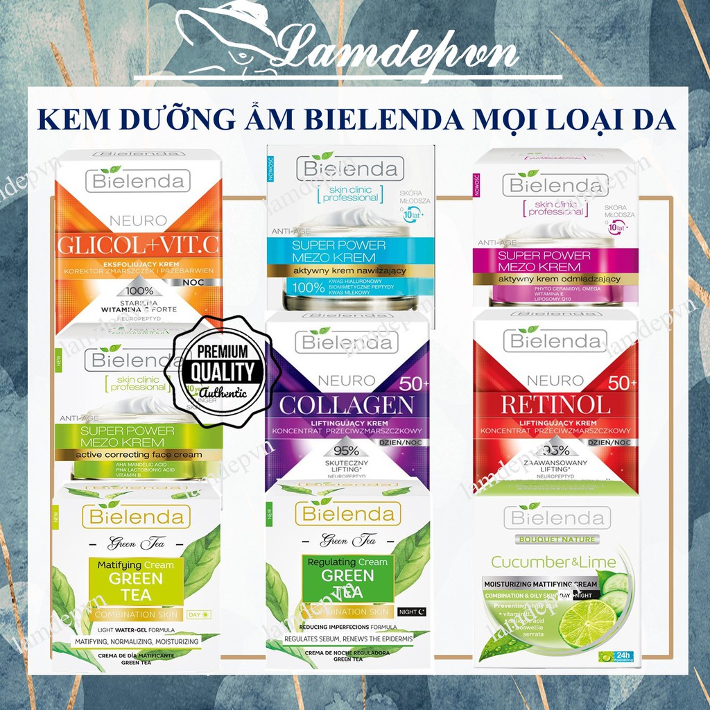 Kem Bielenda Mọi Loại Da  Đủ Loại 50ml